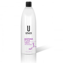  ACETONA PURA UFAES 1000 ML.


