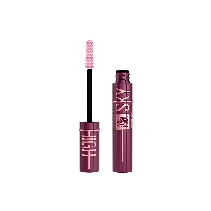 MAYBELLINE NEW YORK MÁSCARA LASH SENSATIONAL SKY HIGH BURGUNDY HAZE