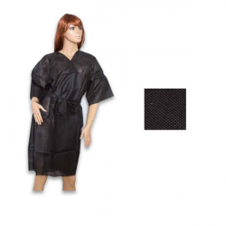  KIMONO NEGRO EN TNT MONOUSO, unidad.


